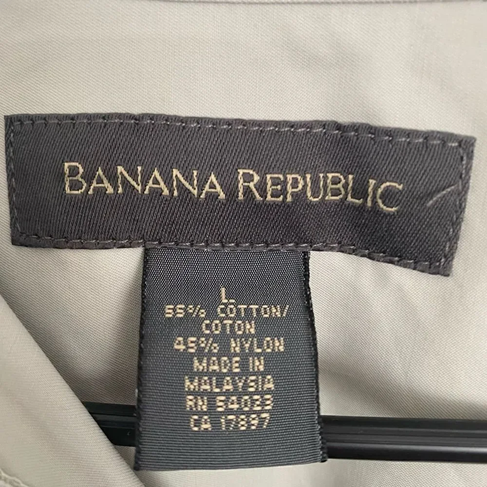 ⭐️BANANA REPUBLIC Zip Front Jacket‎